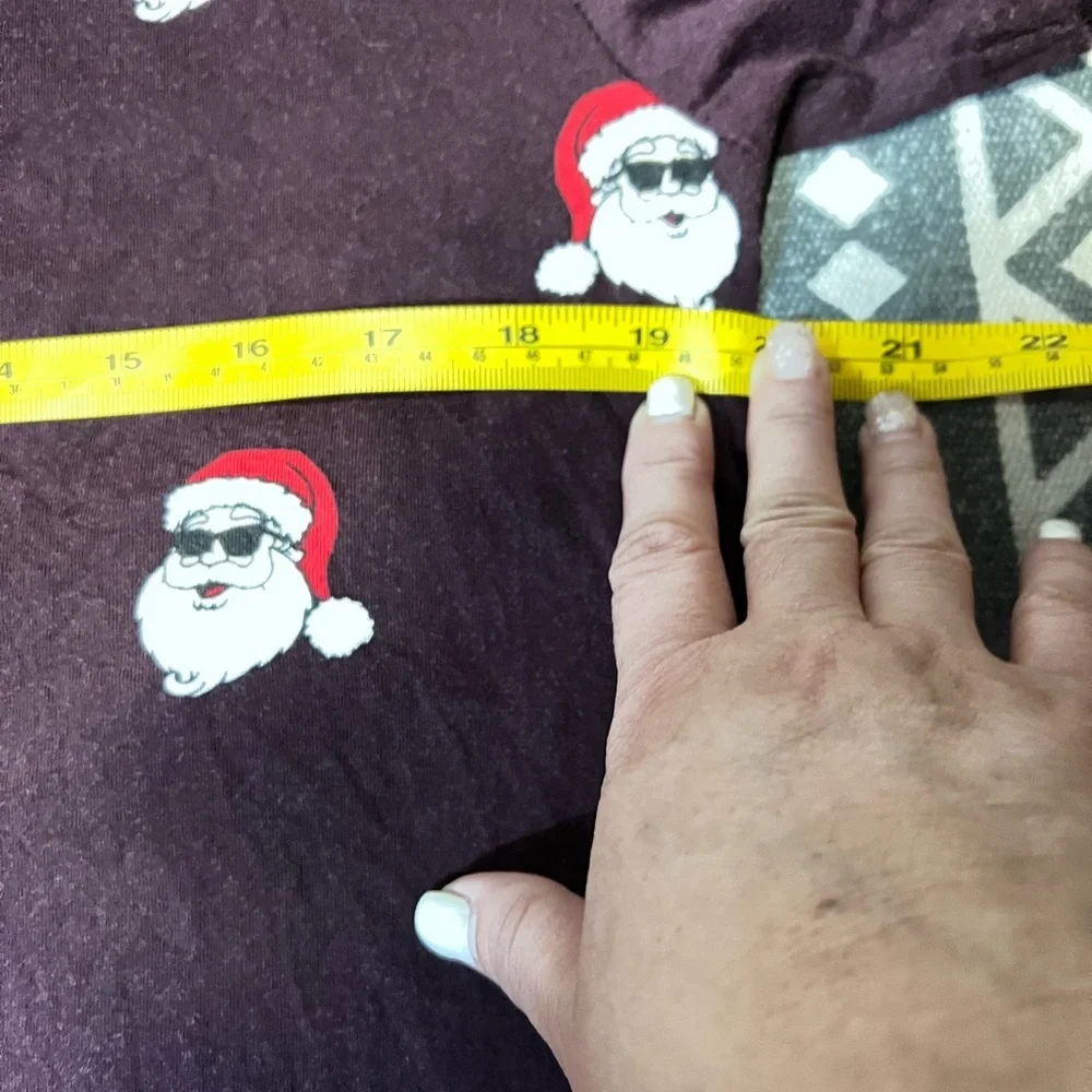 Denim & Flower fun santa